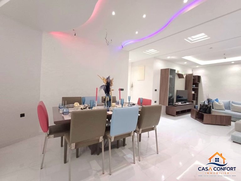 Appartement 3 chambres meublé haut standing – L’Hermitage, Casablanca