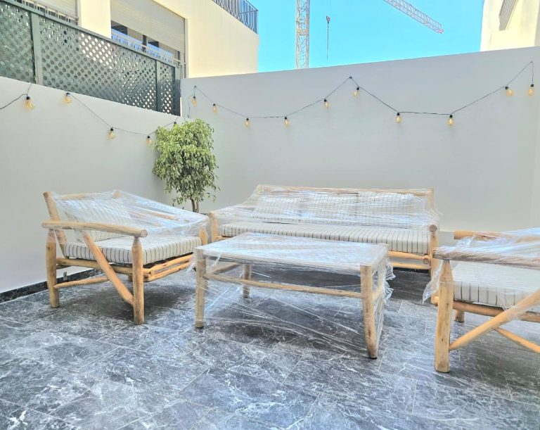 Studio meublé neuf a louer longue durée à Maarif