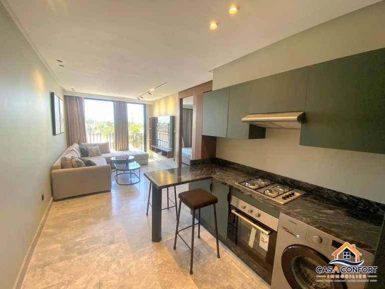 Très bel appartement en location longue durée meublé à Palmier, Casablanca