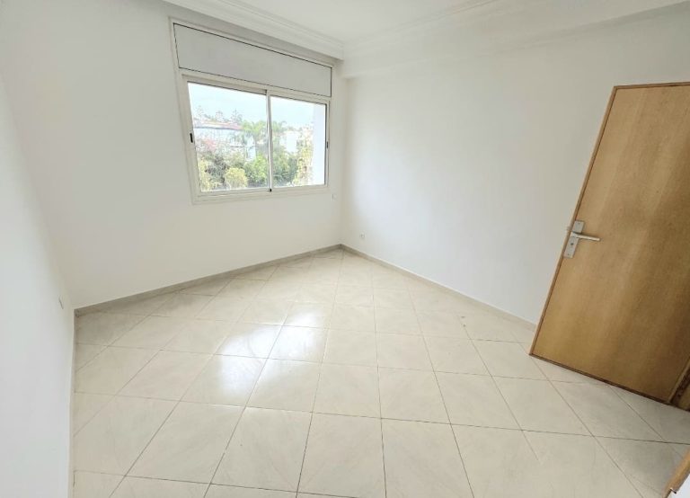 À louer – Appartement haut standing vide de 117 m² à Ain Diab, Casablanca