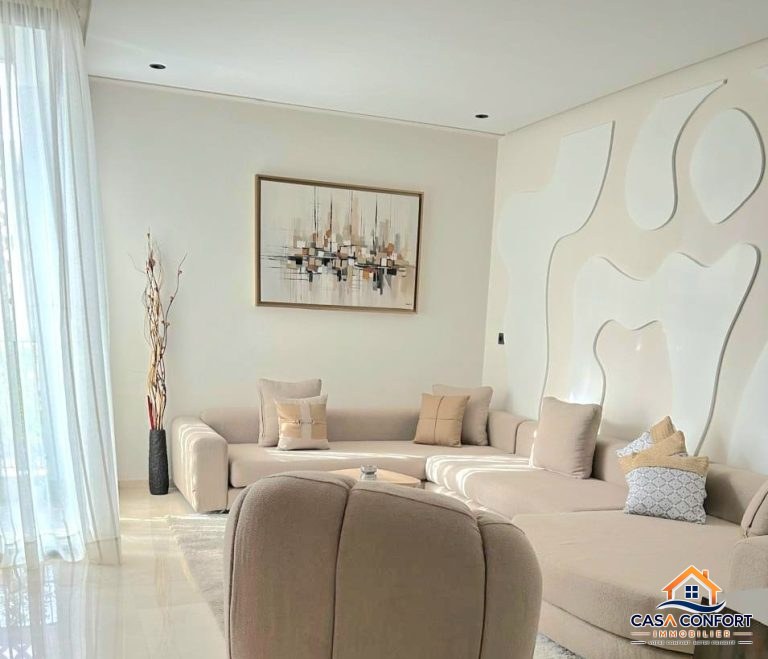 Studio Haut Standing Meublé de 52 m² à Louer – France Ville, Casablanca