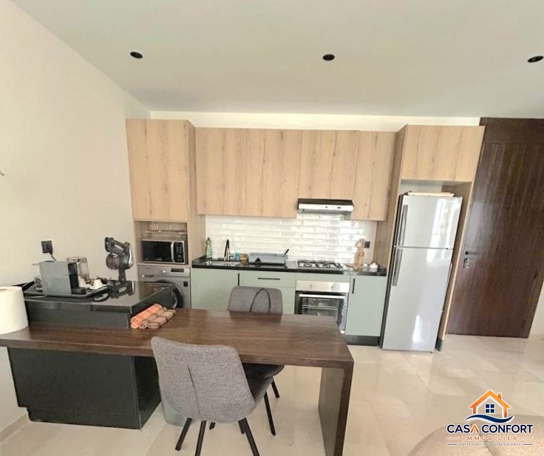 Studio Haut Standing Meublé de 52 m² à Louer – France Ville, Casablanca