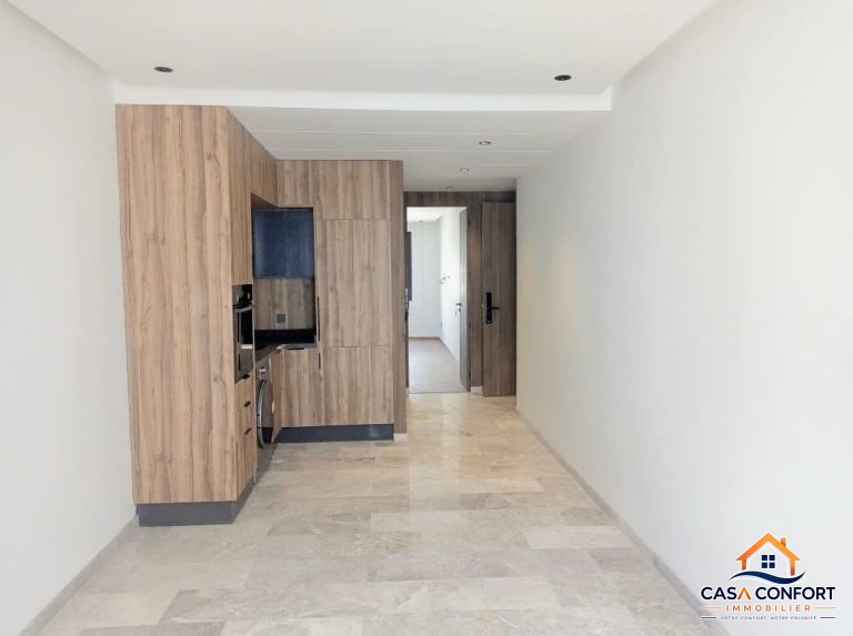 Studio neuf standing de 46m a louer vide pour la longue durée – Casablanca