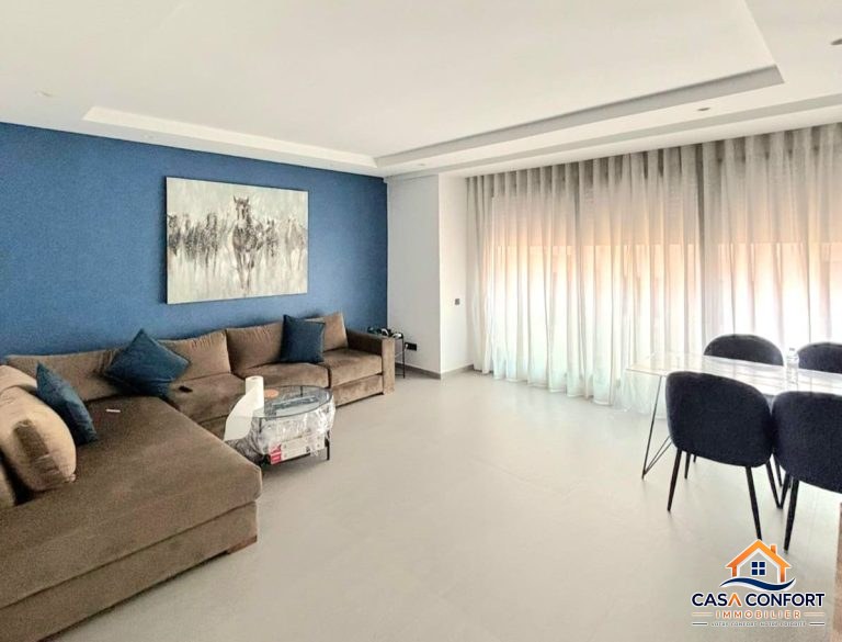 Superbe appartement haut standing a loué meublé pour la longue durée – Casablanca