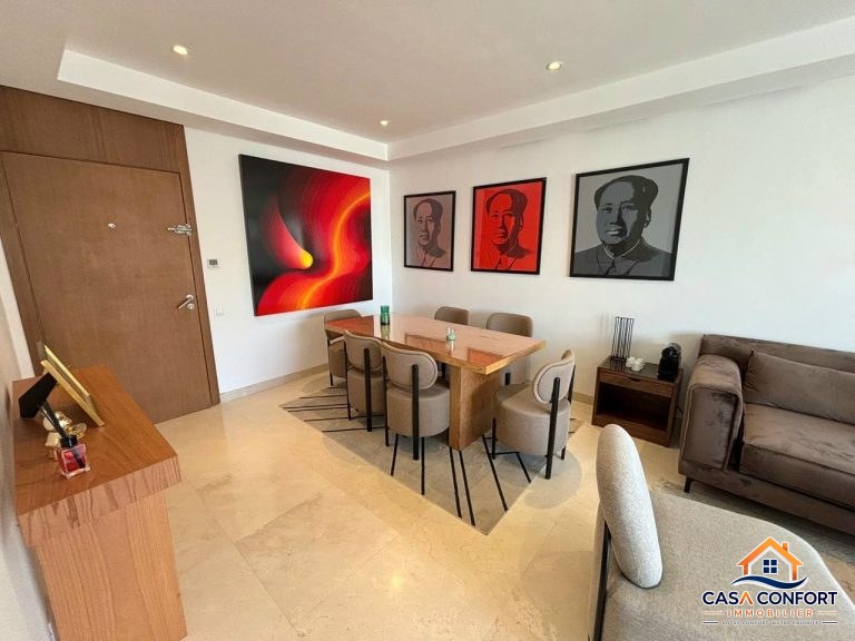 Appartement Meublé de Luxe à Louer au Cœur du Quartier Maarif – Casablanca