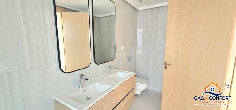 Location Longue Durée –  Appartement Neuf Haut de Gamme à Casa Finance City