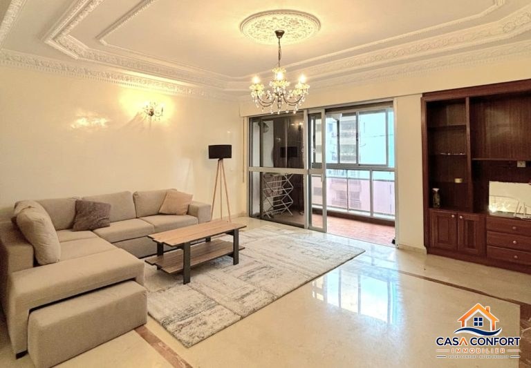 Location appartement meublé de 130 m² en résidence fermée