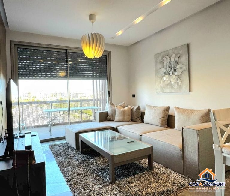 Luxueux studio neuf a louer meublé pour la longue durée – Casablanca finance city