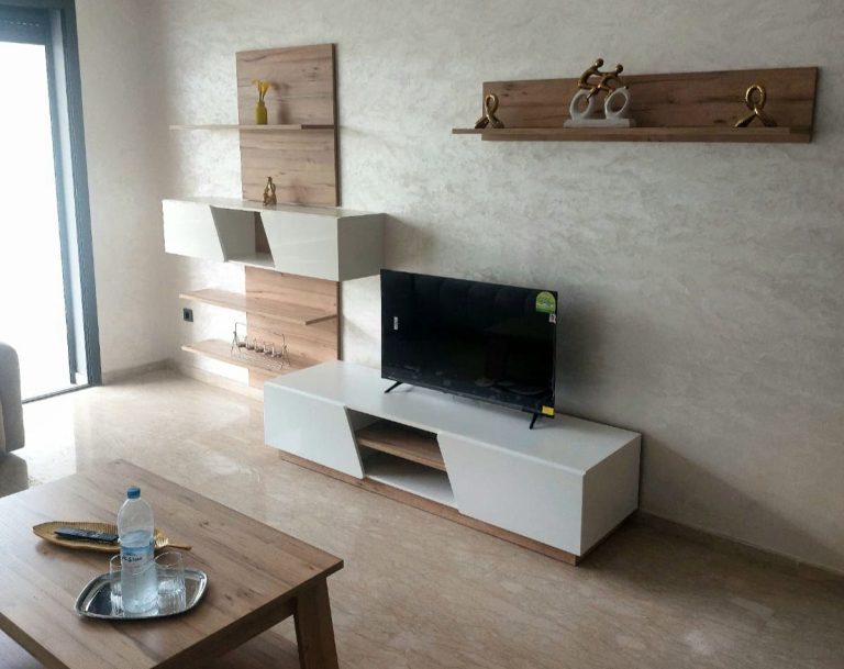 Appartement Haut Standing Meublé avec Vue sur Mer à Louer – Dar Bouazza