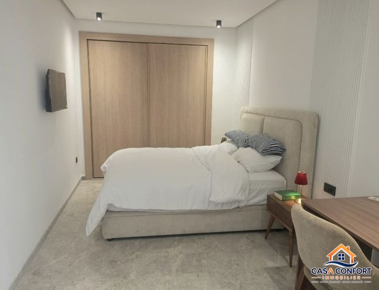 Studio Neuf de 69 m² à Louer Meublé – Longue Durée à Bd Abdelmoumena, Casablanca