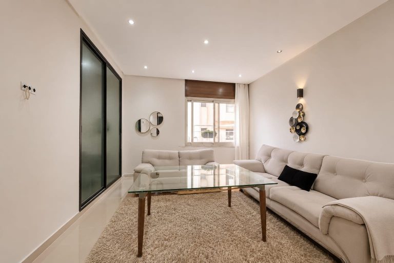 location appartement 3 chambres meublé de 200 m² – CIL, Casablanca