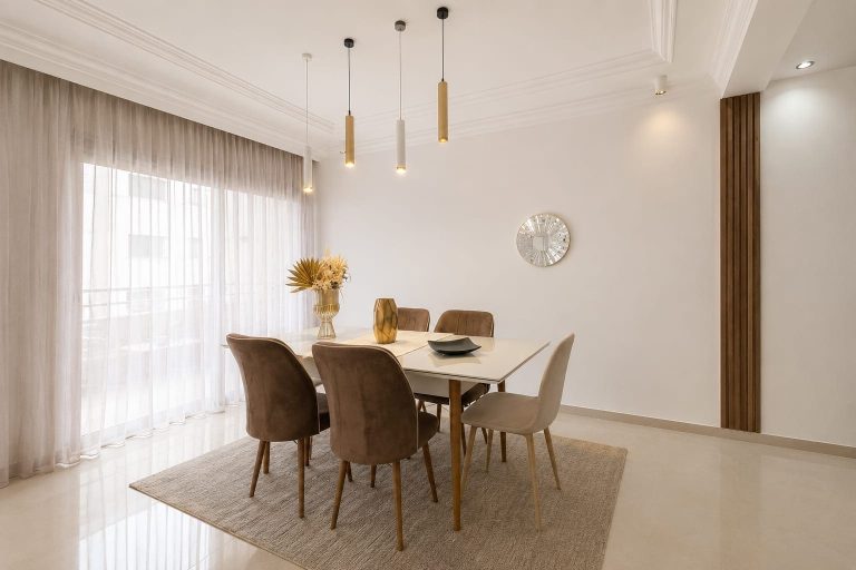 location appartement 3 chambres meublé de 200 m² – CIL, Casablanca