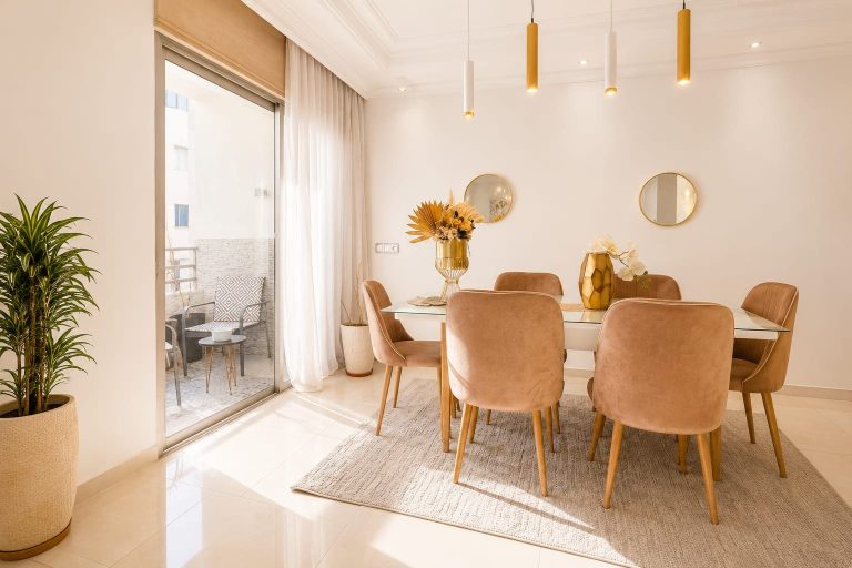 location appartement 3 chambres meublé de 200 m² – CIL, Casablanca