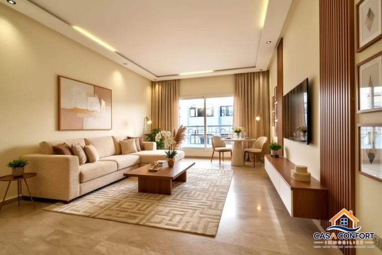 Appartement Premium de 110 m² à Louer Longue Durée au Triangle d’Or, Casablanca