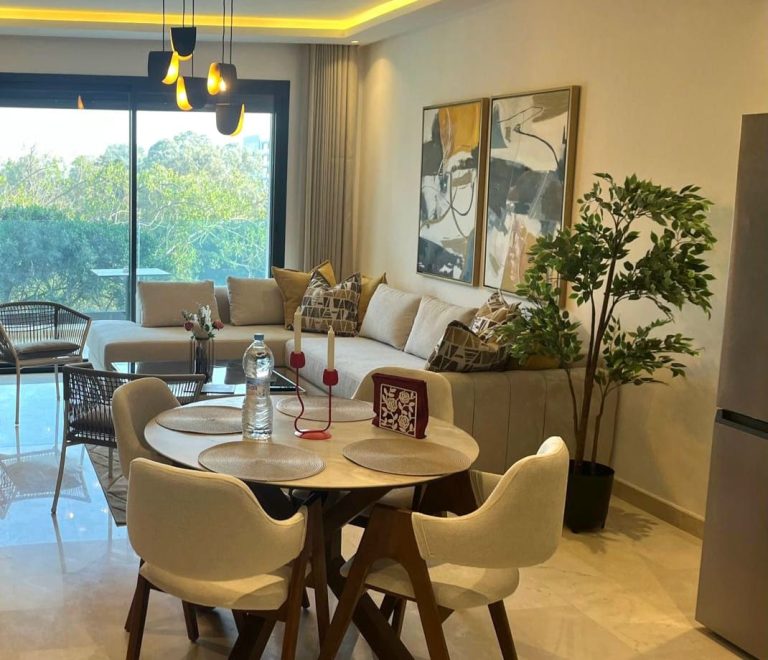 Studio Premium de 62 m² en Résidence Fermée – Location Longue Durée, CFC Casablanca