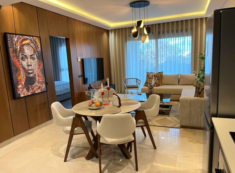 Studio Premium de 62 m² en Résidence Fermée – Location Longue Durée, CFC Casablanca