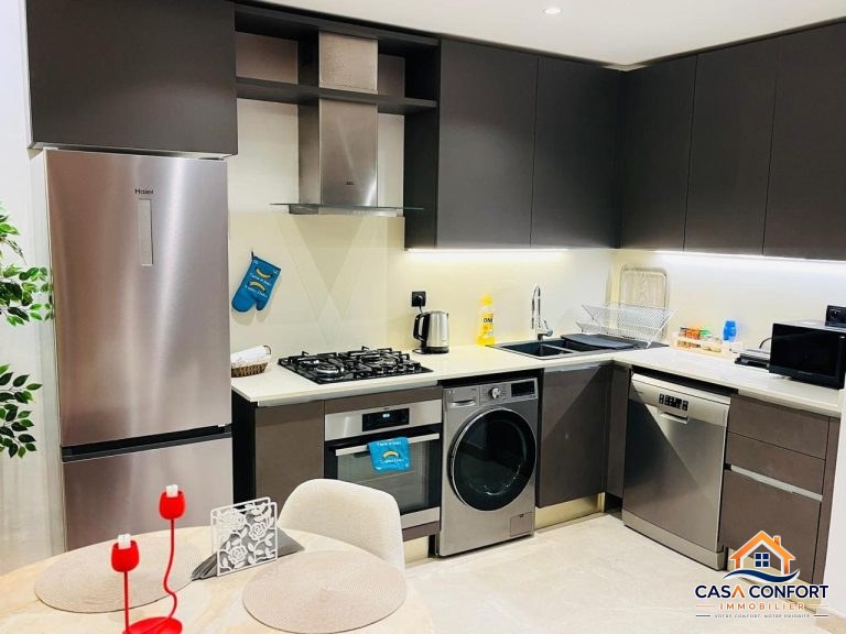 Studio Premium de 62 m² en Résidence Fermée – Location Longue Durée, CFC Casablanca