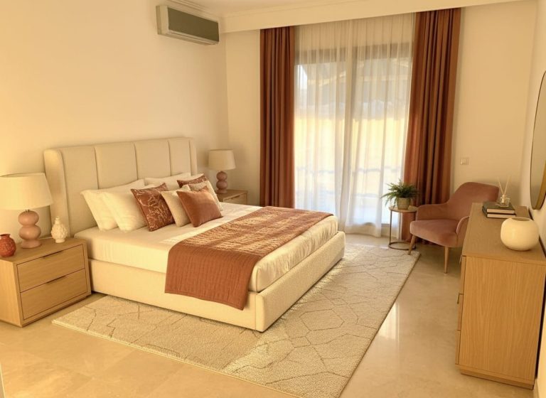 Appartement de très haut standing de 3 chambres à louer vide– Racine, Casablanca