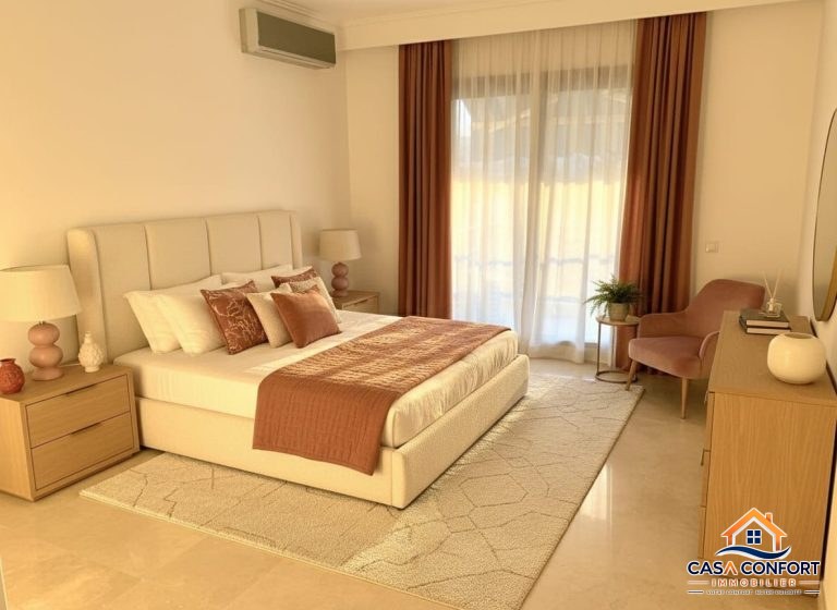 Appartement de très haut standing de 3 chambres à louer vide– Racine, Casablanca