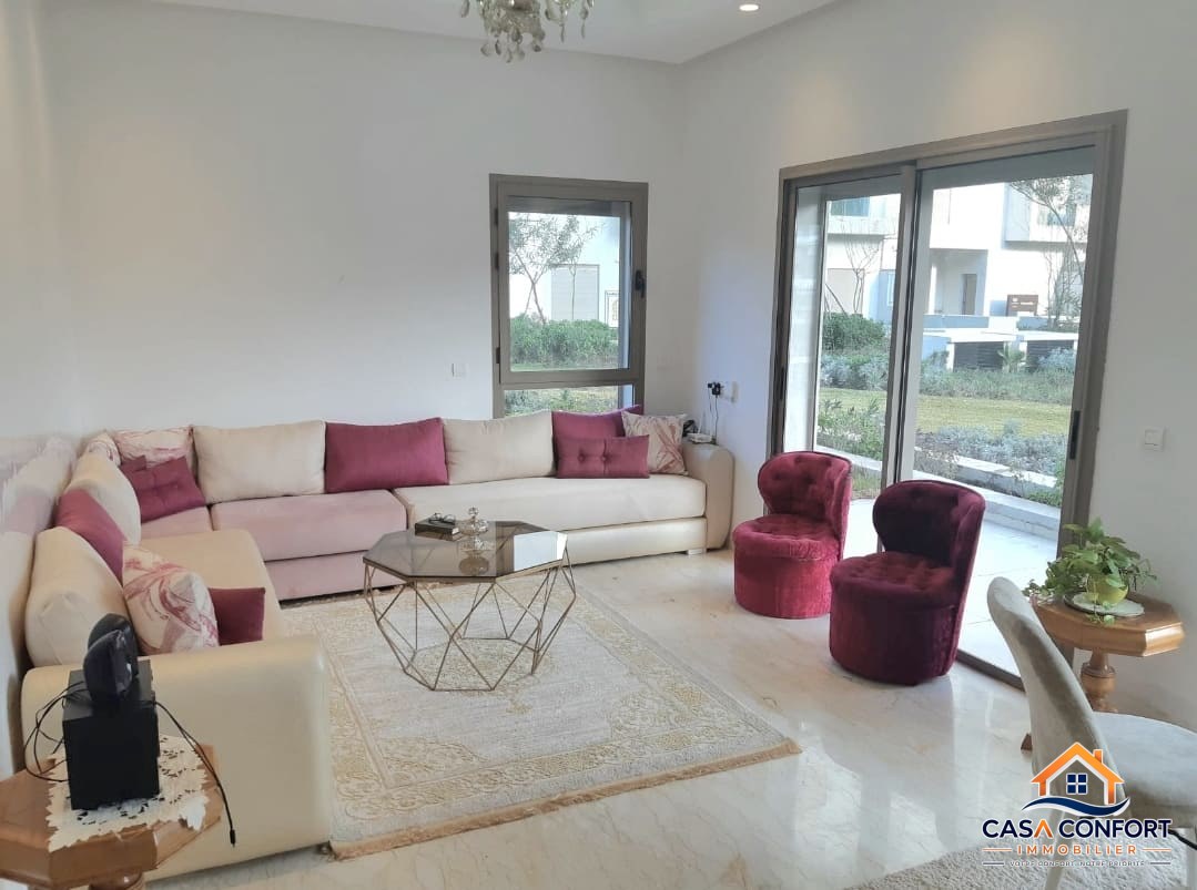 Lire la suite à propos de l’article Appartement neuf haut standing de 154 m² en résidence fermée avec piscine à louer – Zenata