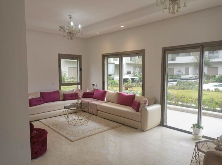 Appartement neuf haut standing de 154 m² en résidence fermée avec piscine à louer – Zenata