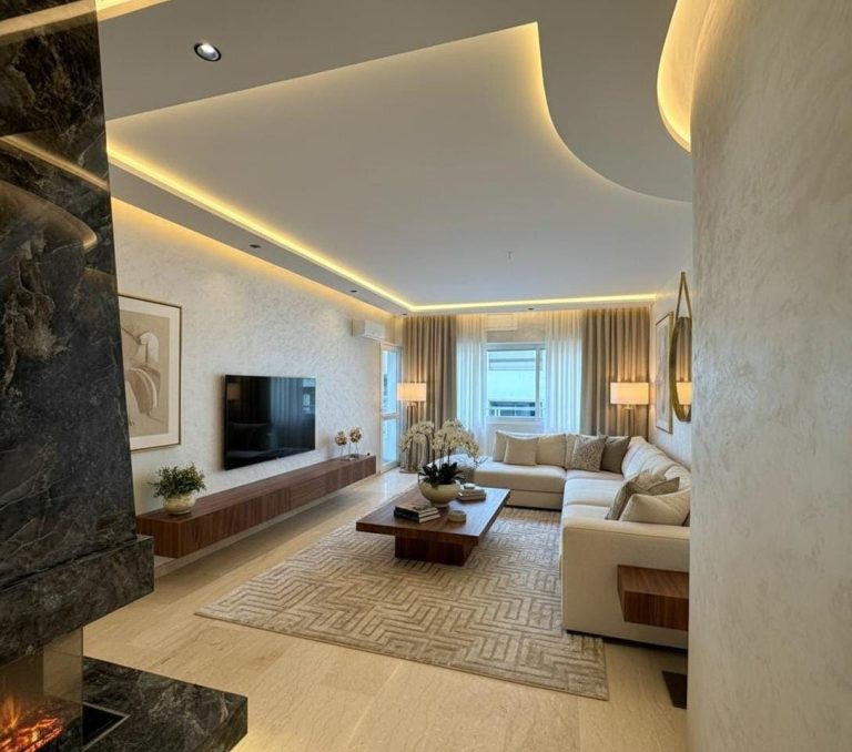 Location appartement 3 chambres vide de 130 m² Racine à Casablanca