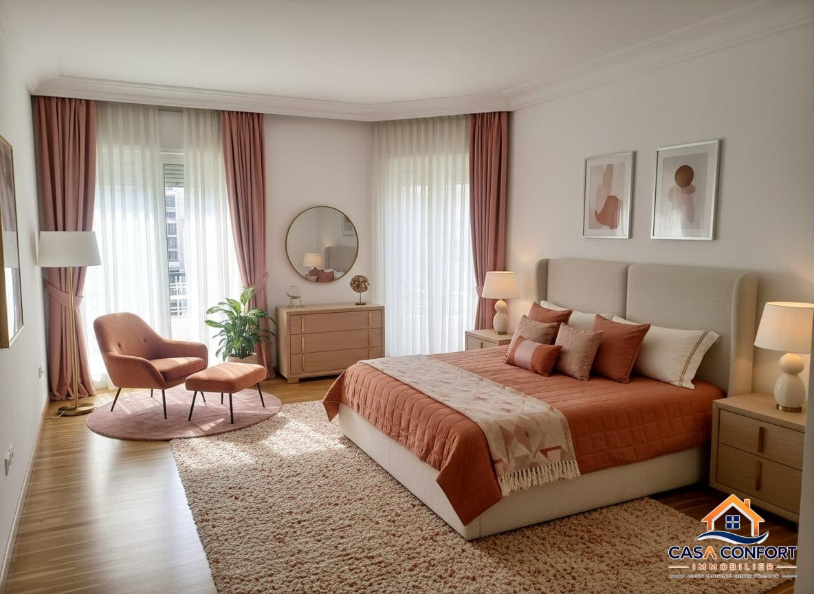 Lire la suite à propos de l’article Location Appartement 3 chambres vide de 178 m² en longue durée Racine Casablanca