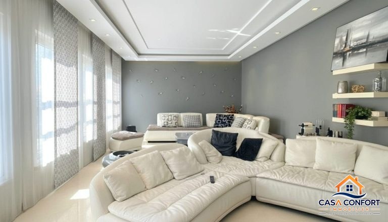 Appartement 3 chambres meublé très haut standing de 220 m² à louer à Gauthier – Casablanca