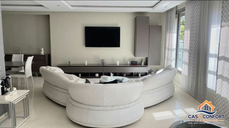 Appartement 3 chambres meublé très haut standing de 220 m² à louer à Gauthier – Casablanca
