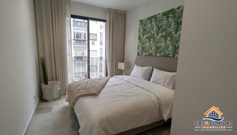 Coquet studio haut standing de 45 m² à louer meublé – Les Hôpitaux, Casablanca