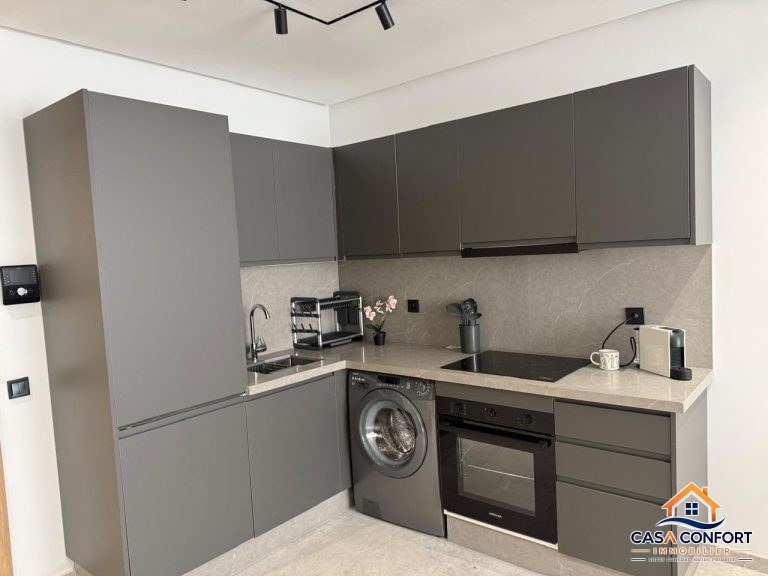 Coquet studio haut standing de 45 m² à louer meublé – Les Hôpitaux, Casablanca