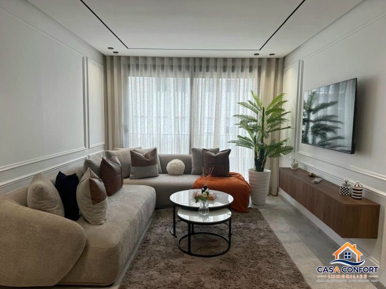 Coquet studio haut standing de 45 m² à louer meublé – Les Hôpitaux, Casablanca