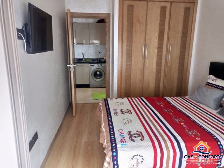 Studio meublé haut standing de 50 m² à louer longue durée à Maârif – Casablanca