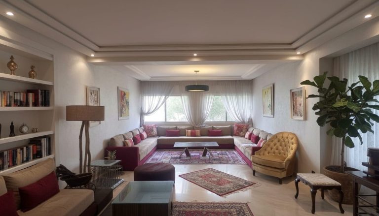 Appartement meublé haut standing de 165 m² à louer à Gauthier à Casablanca