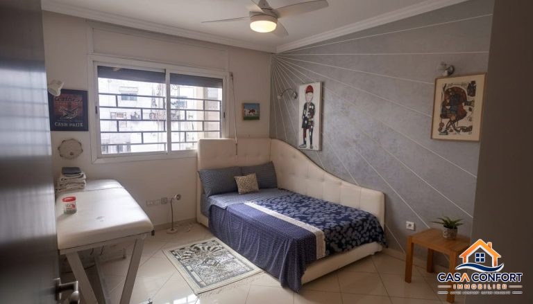 Appartement meublé haut standing de 165 m² à louer à Gauthier à Casablanca