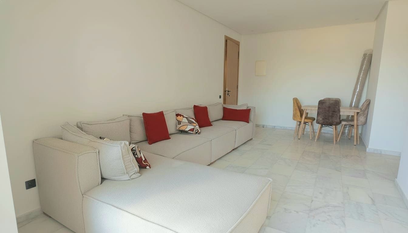 Read more about the article Appartement meublé de standing avec vue mer à louer à Zenata – Résidence avec piscine