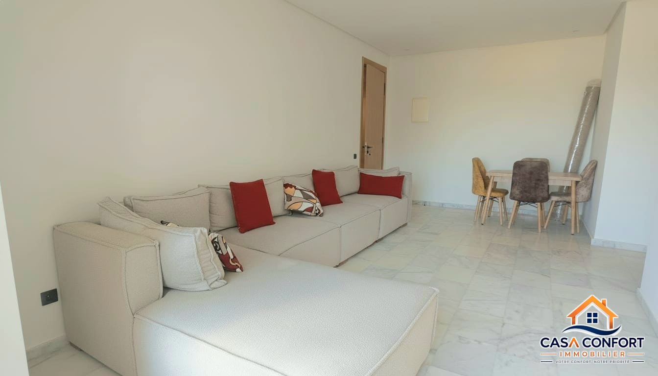 Lire la suite à propos de l’article Appartement meublé de standing avec vue mer à louer à Zenata – Résidence avec piscine