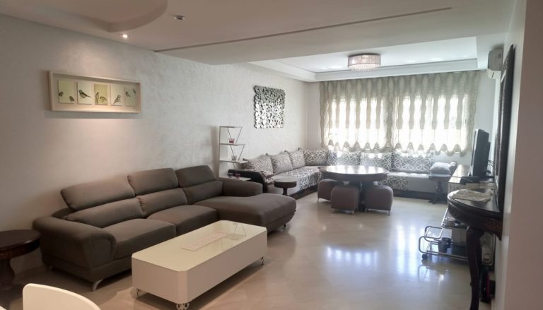 Appartement meublé 2 chambres meublé de 100 m² à louer à Ghandi – Casablanca
