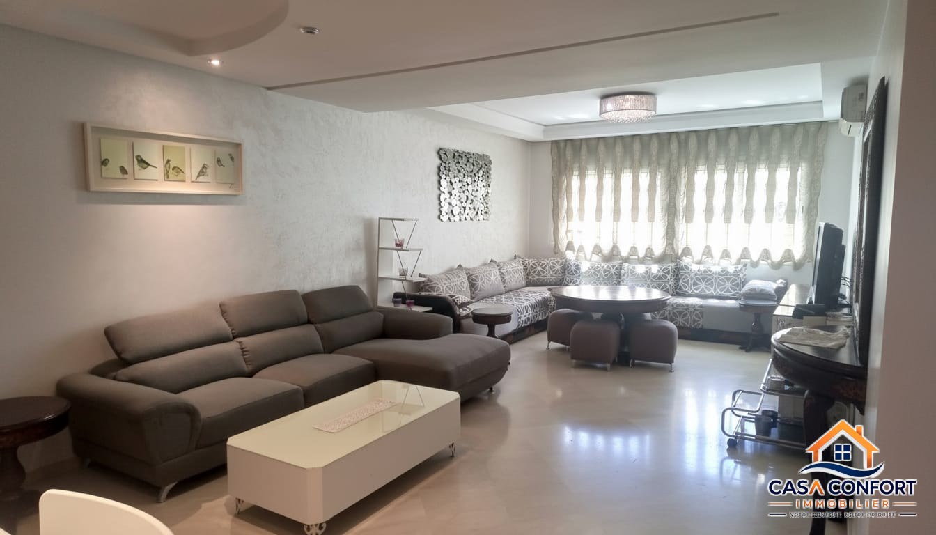 Lire la suite à propos de l’article Appartement meublé 2 chambres meublé de 100 m² à louer à Ghandi – Casablanca