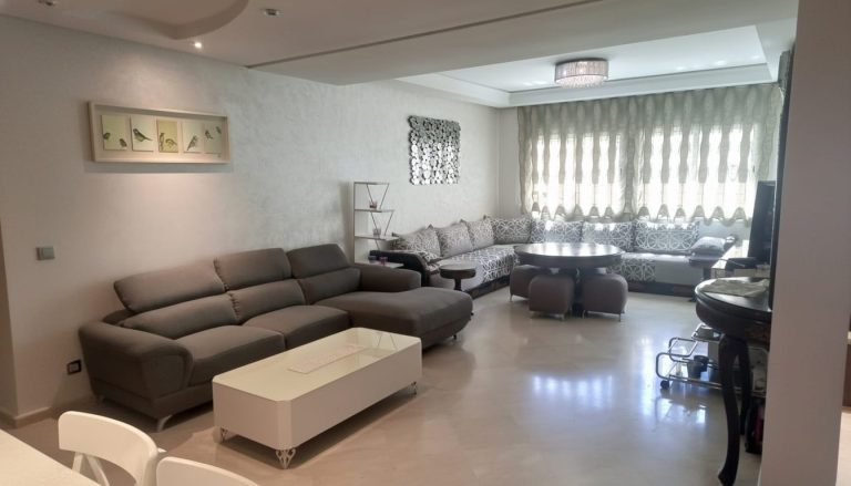 Appartement meublé 2 chambres meublé de 100 m² à louer à Ghandi – Casablanca