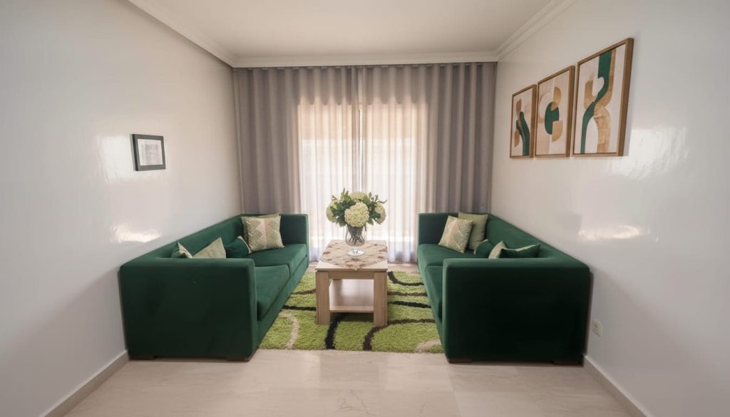 Appartement meublé haut standing de 84 m² avec terrasse à louer – Beauséjour, Casablanca