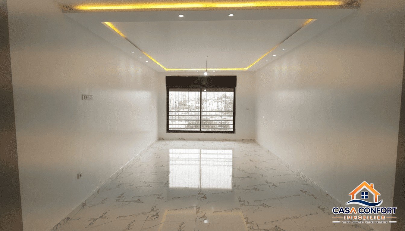 Lire la suite à propos de l’article Location longue durée appartement 108 m² – 3 chambres – Les Hôpitaux, Casablanca