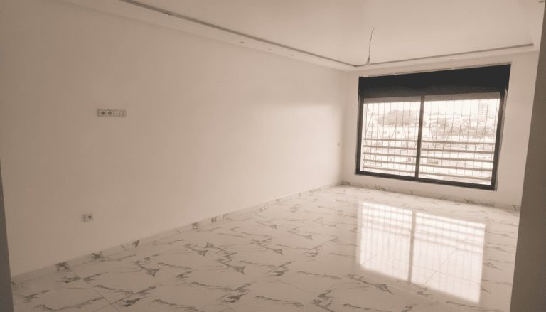 Location longue durée appartement 108 m² – 3 chambres – Les Hôpitaux, Casablanca