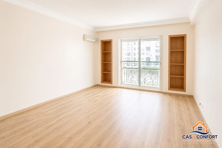 Location appartement vide 180 m² haut standing à Gauthier – Casablanca