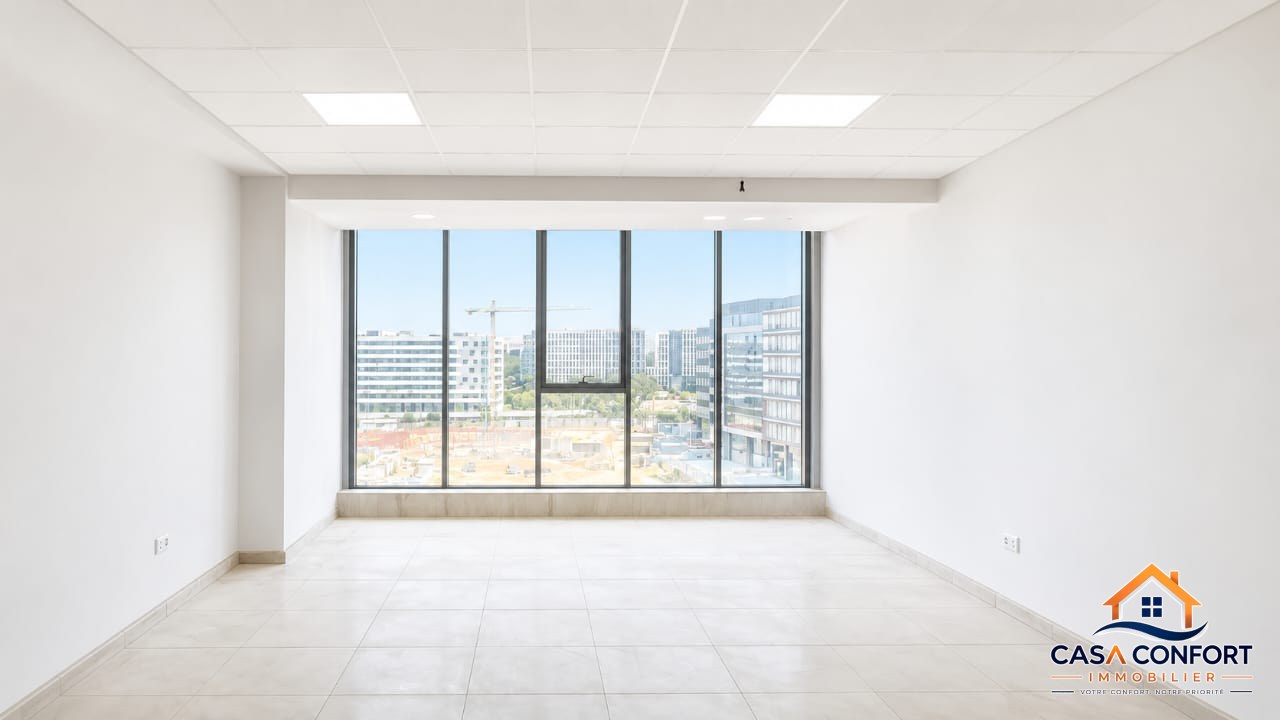 Lire la suite à propos de l’article Location plateau bureau neuf de 65 m² à Sidi Maârouf – Bureau professionnel à Casablanca