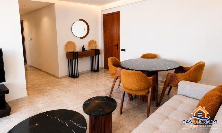 Appartement a louer meublé neuf de 85 m² avec terrasse à Ferme Bretonne, Casablanca