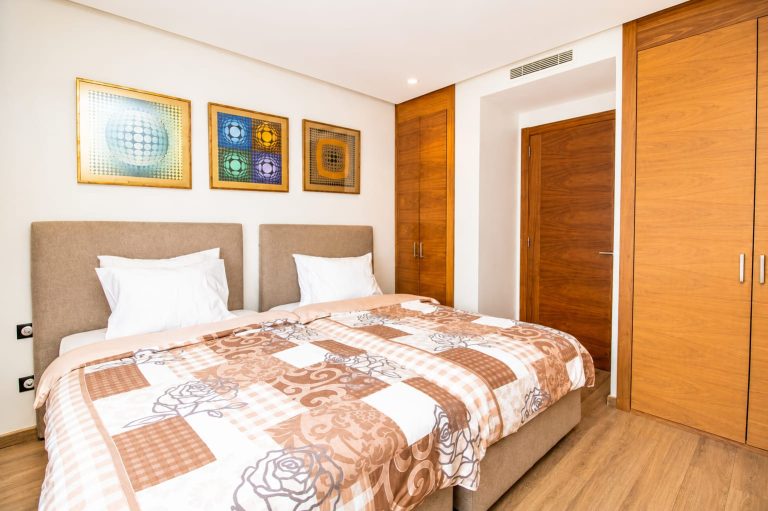 Location appartement meublé 3 chambres à Boulevard Ghandi Casablanca