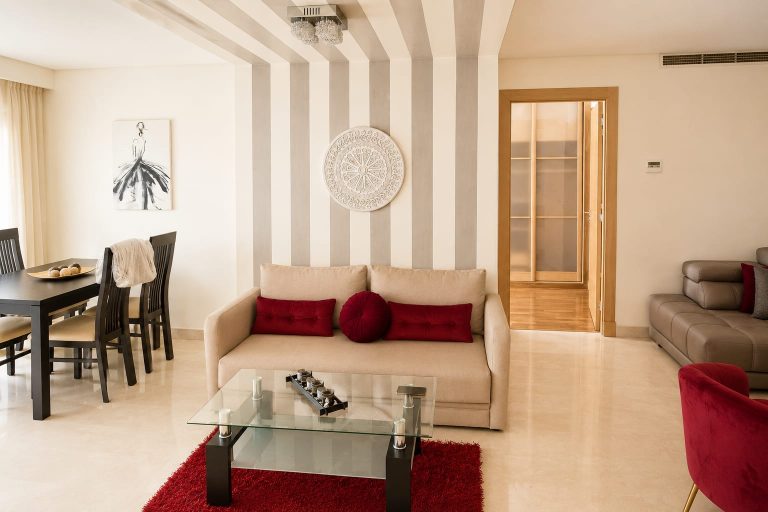 Appartement 2 chambres meublé de 78 m² à louer longue durée à Palmier Casablanca