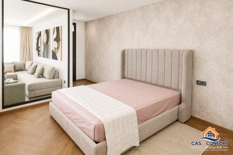 Location Studio neuf haut standing de 50 m² meublé – Maârif Extension, Casablanca