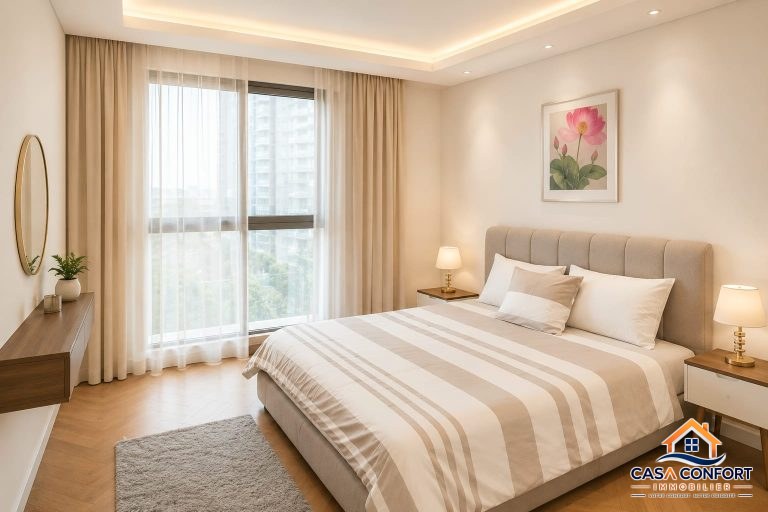 Location appartement 2 chambres meublé de 91 m² – Casablanca Finance City CFC